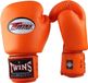 Twins Special Bokshandschoenen BGVL 3 – Echt Leer – Oranje – 12 oz