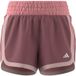 Adidas Pacer Woven Colorblock Short Pant Rose S Femme