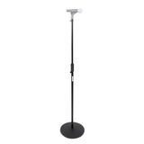 Shure by Gator Ronde basis microfoonstandaard met standaard in hoogte verstelbare draai-koppeling en 12\" basis; (SH-RBMICSTAND12)