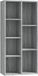 vidaXL Boekenkast 50x25x106 cm grijs sonoma eikenkleurig