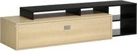 Homcom TV-meubel MDF 163x40x38cm Houtkleur