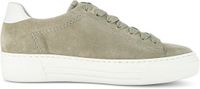 Gabor Dames Sneakers Beige Leer Maat 42