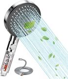 Ibenzoa® Handdouche met Filter – Hogedruk, Waterbesparend, 5 Straalsoorten