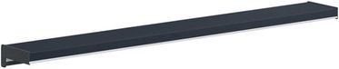 vidaXL - Raamdorpel - Antraciet - met - houtnerf - 80 - x - 10 - x - 4,5 - cm - PVC