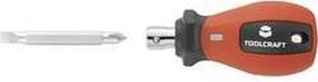 TOOLCRAFT Tournevis d'atelier 8-en-1 avec embout réversible universel