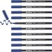 edding 1255 kalligrafiestift - staalblauw - 10 stiften - kalligrafiepunt 3,5 mm