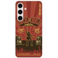 Samsung Galaxy S25 Siliconen hoesje - Rock and Roll