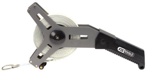 KS Tools Raammeetband - 30m - Kunststof meetlint - 4042146107591