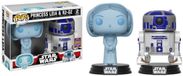 Star Wars set de 2 pièces : Leia Holo et R2-D2 vinyle bobbleheads