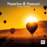 Dayplanner Zonsondergang Kalender 2027 Wandkalender