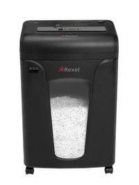 Rexel REM820 Micro-Cut Shredder - P-5 Security - 9 Sheet Capacity - Black