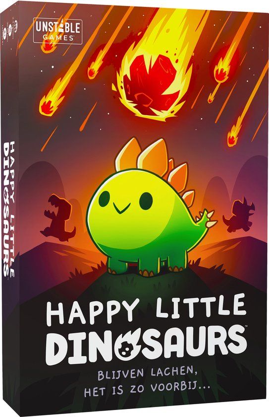 Happy Little Dinosaurs - Kaartspel (Nederlandstalig) - TeeTurtle - Partyspel - 8+ jaar