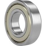 TRU COMPONENTS Roulement à billes 6207 ZZ