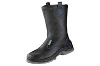 Wica S3*NORDHOLZ* WINTERSCHLUPFSTIE: Chaussures de sécurité pour conditions hivernales, disponibles en grandes tailles. Noir, modèle 34343, unisexe