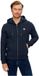 Guess Mini Triangle Blauwe Hoodie Lange Mouw Katoen S