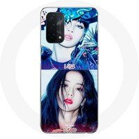 Blackpink Case for Oppo A54 5G K-pop Group Lisa and Jisoo Lovesick Girls Poster Maniac Album
