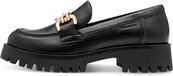 Tamaris - Dames - Loafers - Zwart - Maat 39
