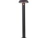 Brilliant Alvero Buiten Sokkellamp - Hoogte 70 cm - LED 4W - Solar - 500 lm - 3000K - IP44 - Sensor - Zwart