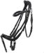 QHP Hoofdstel QHP Salerno Zwart Leer Cob
