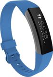 By Qubix Qubix - Compatible Fitbit Alta HR Siliconen Bandje met Gesp - Maat Large - Blauw