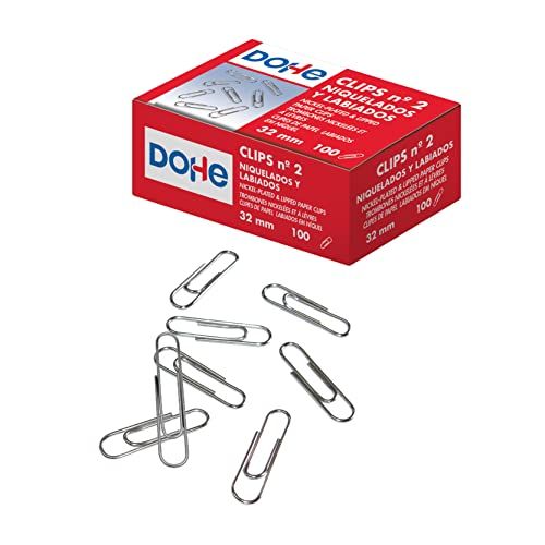 MTL - Paperclips - 32 mm - Vernikkeld - 100 stuks