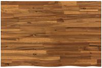 vidaXL Tafelblad 100 x 60 x 3 cm Naturel Glas