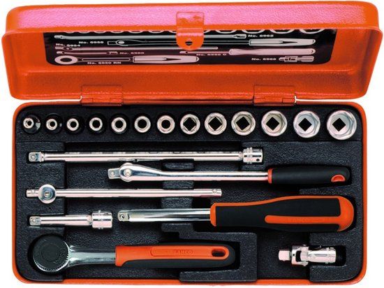 Bahco dopsleutelset 1/4" | 6715MG