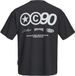JACK & JONES JCOECHO GRAPHIC BACK TEE SS CREW NECK Jongens T-shirts L Katoen Zwart Herfst/Winter 2026