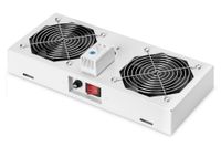 Digitus DN-19 FAN-2-WM-T - Cooling Unit for 19" Racks - Grey