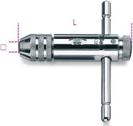 Beta 436/2 Taphouder met ratel - 110mm