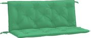 vidaXL Tuinbankkussens 2 st 120x50x7 cm Oxford stof groen