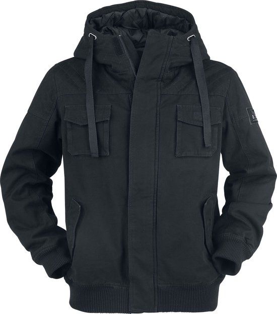Black Premium by EMP Zwarte winterjas - Heren - XL