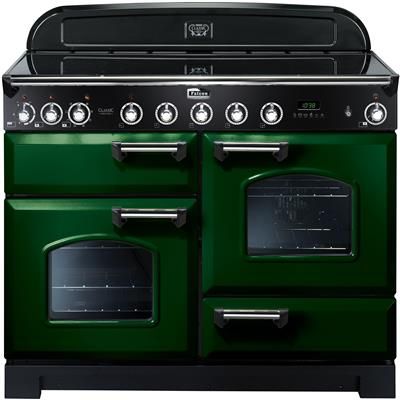 Falcon Classic Deluxe 110 Induction Green Chrome - Fornuis