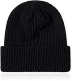 LGT JWLS Dames Muts Beanie geribbeld - Zwart