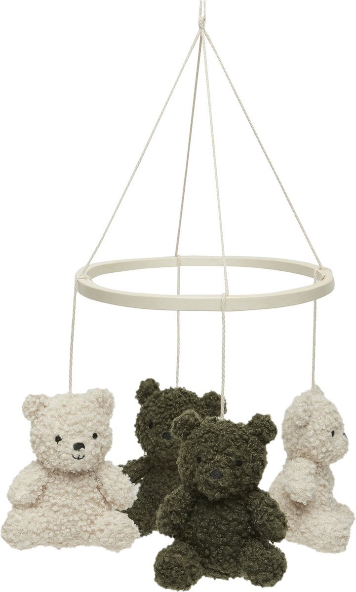 Jollein Baby Mobiel Teddy Bear - Leaf Green/Naturel