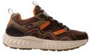 Gen7 Damen Halbschuhe Schnürer GN716 in Braun, Beige und Orangefarbig