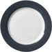 Ritzenhoff & Breker DOPPIO ANTHRAZIT dinerbord 27 cm porselein zwart rond