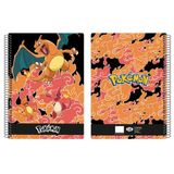 Pokémon - Charmander Charmeleon Charizard Evolution - Carnet A4 - 80 feuilles - Rigide - Spirale