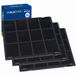 Alapure 3x filtre à charbon pour Hotpoint-Ariston C00308181 / 484000008777