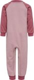 Hummel Kinderbody Lange Mouwen Hmlbello Suit 215562 Rosa Gestreept Katoen Maat 80