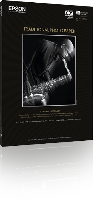 Epson Traditional Photo Paper - DIN A3+ - 330 g/m² - 25 Vel