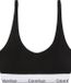 Calvin Klein Dames licht gevoerde bralette LV00QF8503 Bralette, zwart (zwart), XL