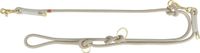 Trixie Soft Rope Hondenriem Verstelbaar Grijs/Lichtgrijs 200x1 cm