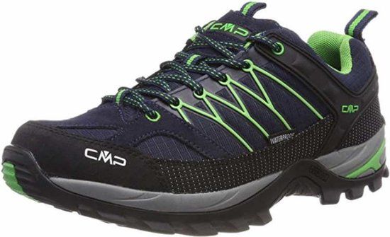 CMP RIGEL LOW TREKKING SHOES WP Men's Trekkingschoenen - B.Blue-Gecko - 42 EU