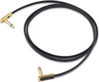 RockBoard Gold Series Flat Patch Cable zwart 1.4 m