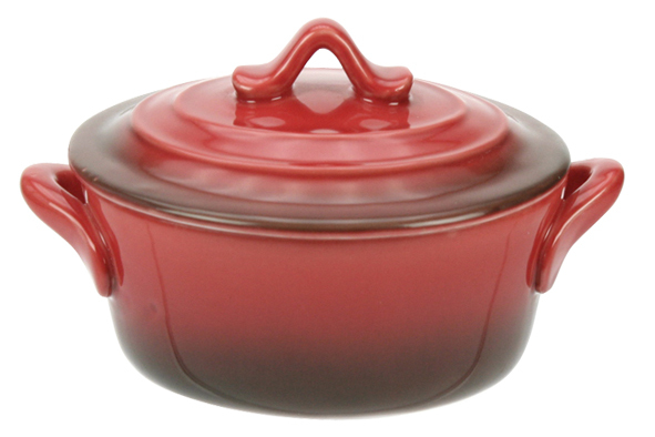 Cosy&Trendy RED OVENSCHOTEL MET DEKSEL 0,5L D12,5XH7CM ROND