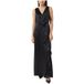 Comma Robes Noir Taille : 34 | Robes longues Outlet | Femme | Le Noir