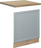 Vicco Fame-Line Voorpaneel – 60 cm Zonder werkblad Licht blauw-grijs