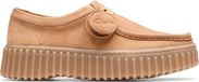 Clarks Torhill Bee Veterschoenen Dames Camel Nubuck Maat 35.5