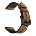 YOOSIDE voor Galaxy Watch 46 mm leren armband, 22 mm echt leer + silicone vervangingsarmband horlogeband voor Samsung Galaxy Watch 46 mm / Samsung Gear S3/Huawei Watch GT Smartwatch
